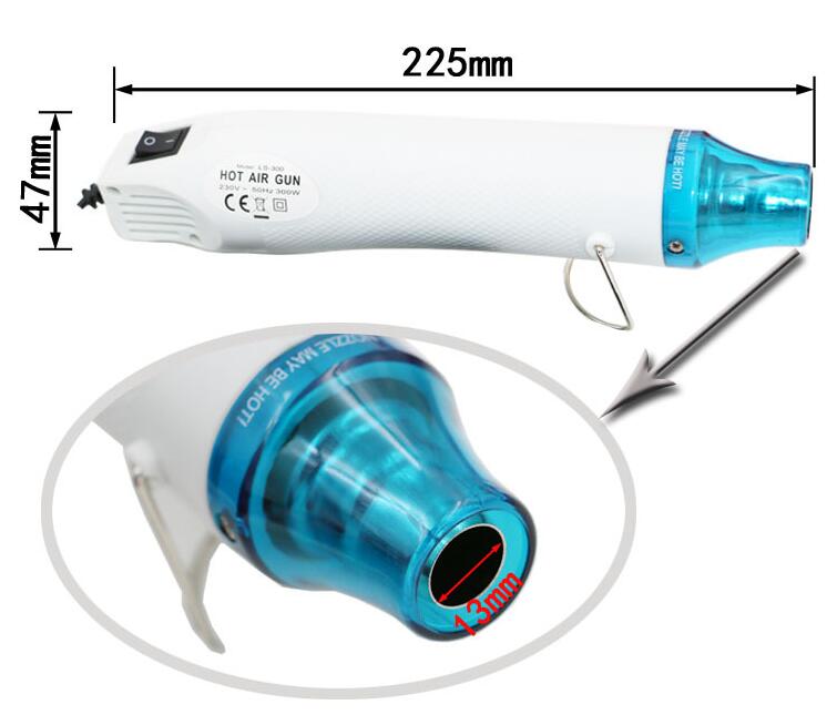 220V 300W 200 ° Miękka ceramik – Heat Gun Small recenzja i cena