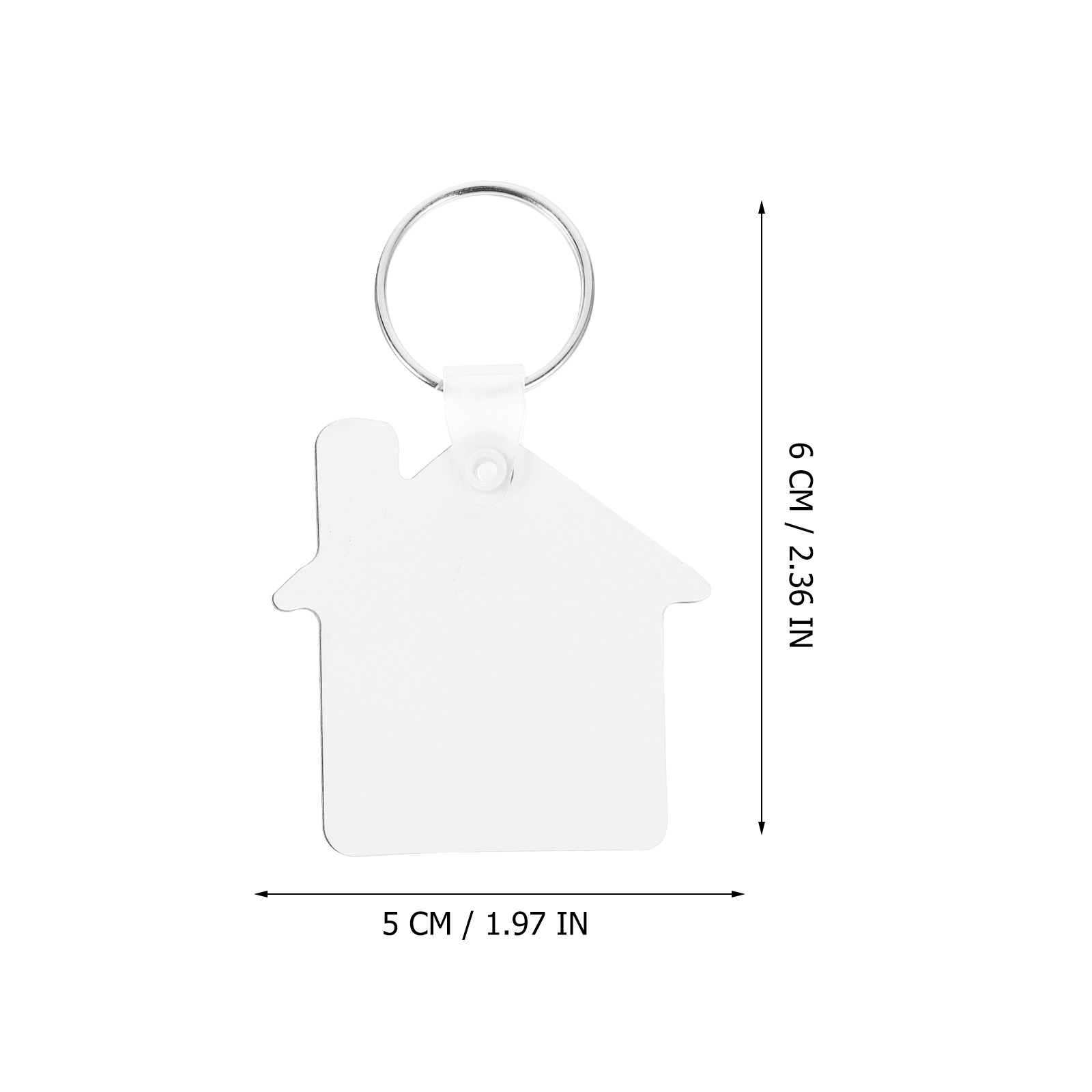 5 szt. Puste breloczki do subl – Wood Ring Blank recenzja i cena