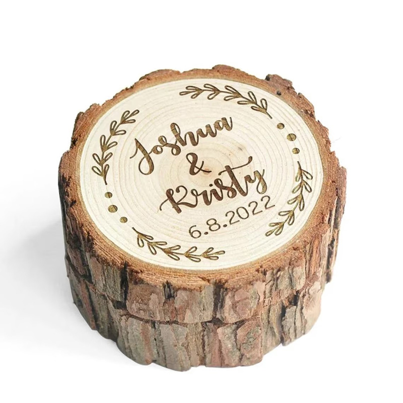 Spersonalizowane drewniane pud – Wood Ring Blank recenzja i cena
